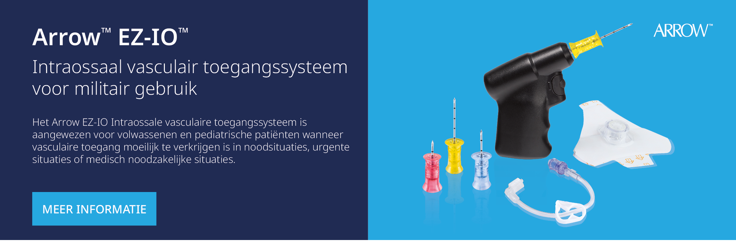 Military Federal - Banner - Arrow EZ-IO Military Use