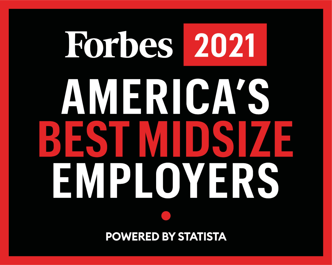 Best midsize employer - 2021