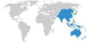 Asia map