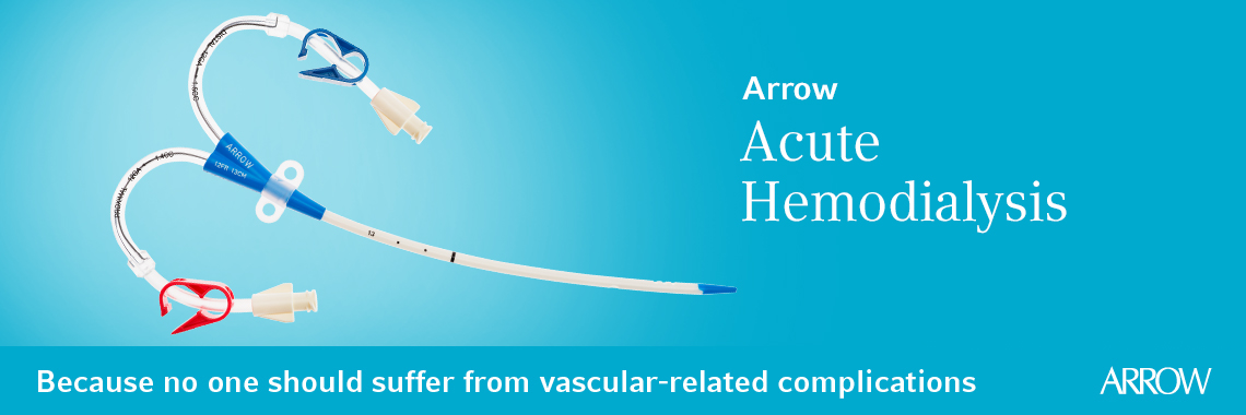 Arrow Acute Hemodialysis Catheters banner image