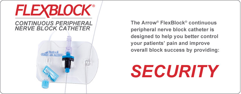 la - anesthesia - pain management - flexblock - security