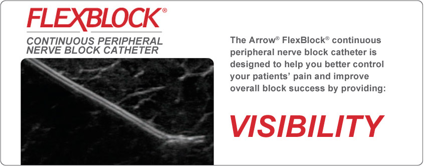 la - anesthesia - pain management - flexblock - visibility