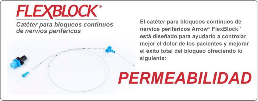 la - anesthesia - pain management - flexblock - patency