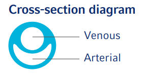 cross-section diagram